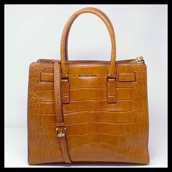 Michael Kors Handbags - ❌SOLD❌ Dillon Large Embossed Croc NS Tote